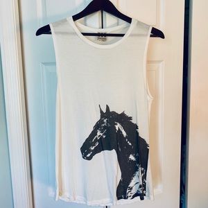 Haute Hippie sleeveless stallion tank